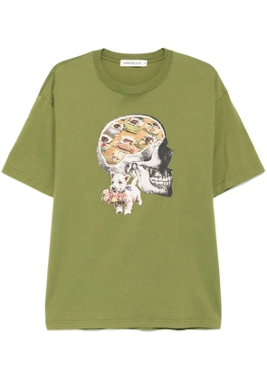 Undercover printed T-shirt - Green