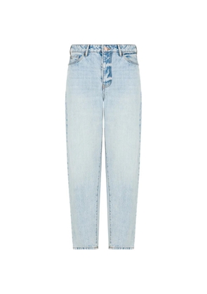 Armani Exchange acid-wash jeans - Blue