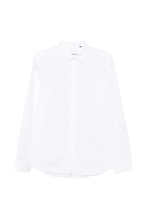 Costumein concealed-placket long-sleeve shirt - White