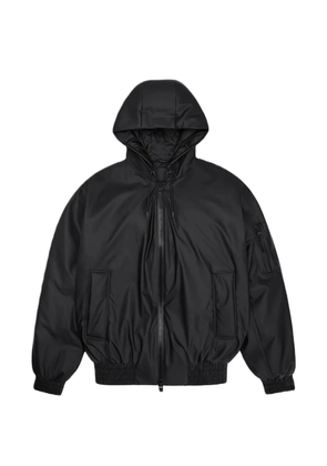 Rains Lohja hooded zip-up jacket - Black