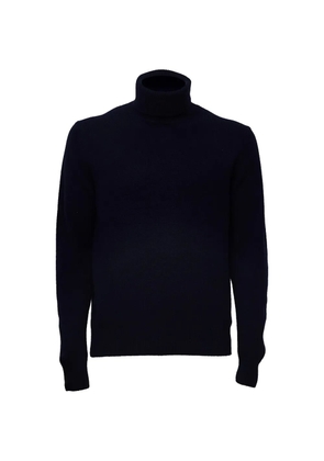 Zanone roll-neck wool sweater - Blue