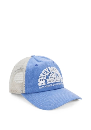 Deus Ex Machina Los Angeles logo-embroidered mesh-panel cap - Blue