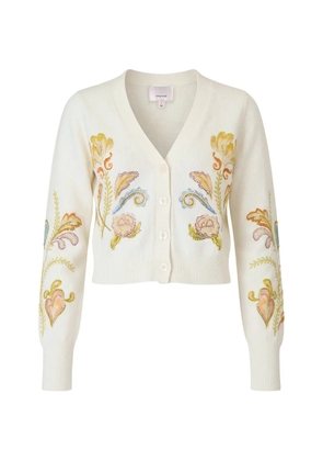 Cinq A Sept Nikko Heirloom embellished cardigan - Neutrals