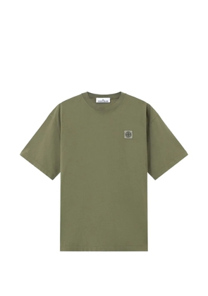 Stone Island 2100030 combed organic cotton jersey T-shirt - Green