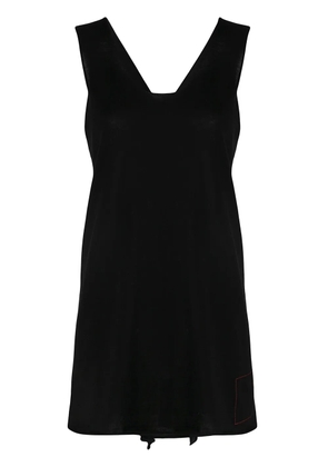 Uma Wang sleeveless flared top - Black