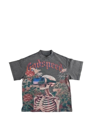 GODSPEED Vision Pro graphic-print T-shirt - Grey