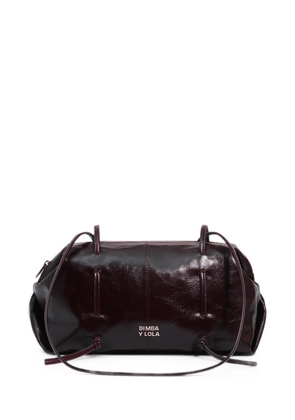 Bimba y Lola burgundy leather Lolita bag - Red