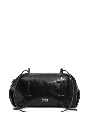 Bimba y Lola black leather Lolita bag