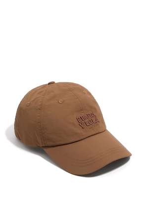 BIMBA Y LOLA camel nylon cap - Brown