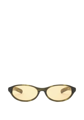 FLATLIST Olympia oval-frame sunglasses - Green