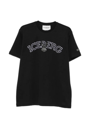 Iceberg logo-patch T-shirt - Blue