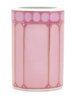Rosenthal x Swarovski Signum porcelain vase - Pink