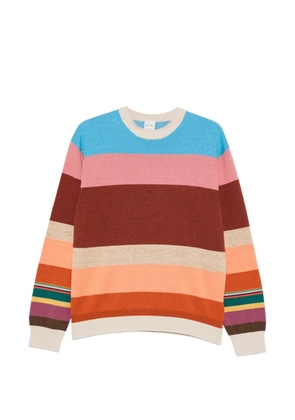 Paul Smith striped crew-neck sweater - Brown