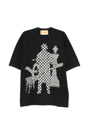 PDF graphic-print T-shirt - Black