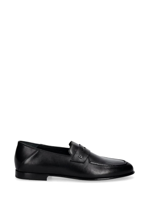 Baldinini penny-strap almond-toe loafers - Black