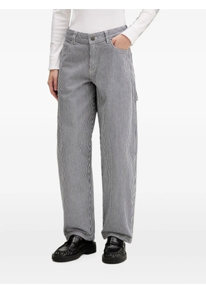 DICKIES hickory-stripe straight-leg jeans - Blue