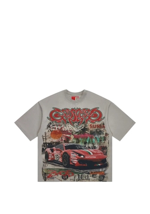 GODSPEED graphic-print T-shirt - Grey