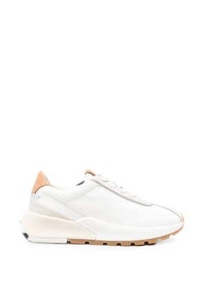 Geox Metropoli panelled sneakers - White