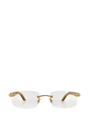 Cartier square-frame glasses - Gold