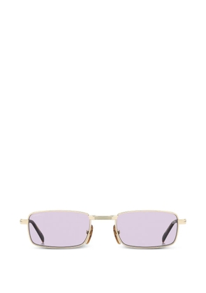 Eyewear by David Beckham Origami rectangle-frame sunglasses - Gold