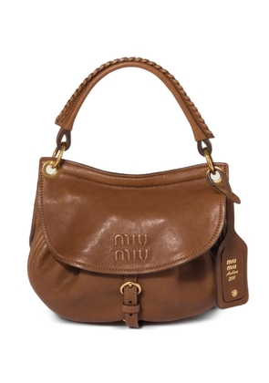 Miu Miu Rendez-vous nappa leather bag - Brown