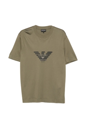 Emporio Armani logo-print T-shirt - Green