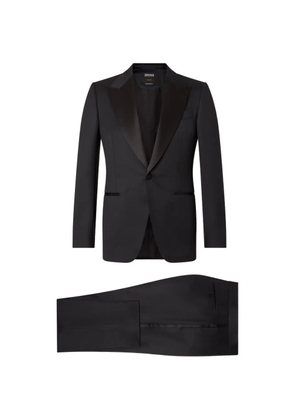 Zegna black Trofeo 120mila wool and mohair evening suit