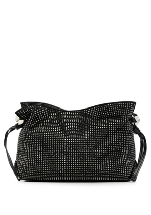 LIU JO crystal-embellished clutch bag - Black