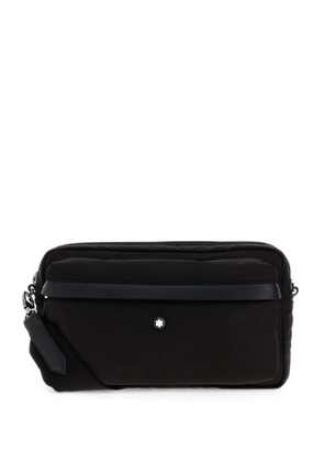 Montblanc Panorama logo-plaque zip-fastening messenger bag - Black