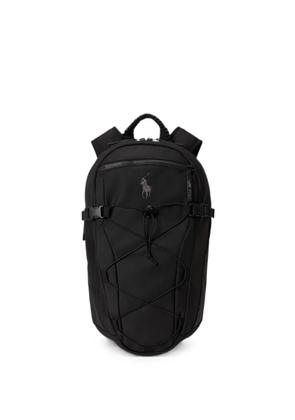 Polo Ralph Lauren Pony-logo bungee-cord backpack - Black