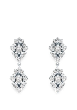 Suzanne Kalan La Fantaisie diamond drop earrings - Silver