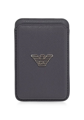 Emporio Armani phone and credit card holder with belt - Grey