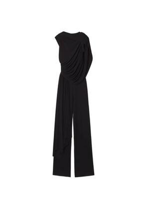 Lanvin draped asymmetric jumpsuit - Black