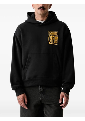 Vans logo-print hoodie - Black