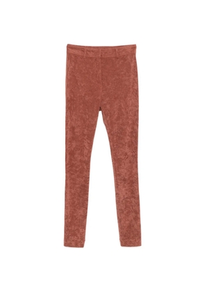 Alberta Ferretti belt-loop trousers - Orange