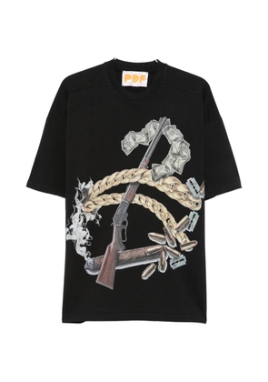 PDF graphic-print T-shirt - Black