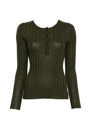 Hugenberg round-neck sweater - Green