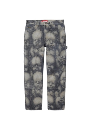 Supreme H.R. Giger double-knee jeans - Grey