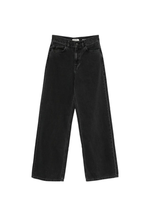 Carhartt WIP washed-effect wide-leg jeans - Black