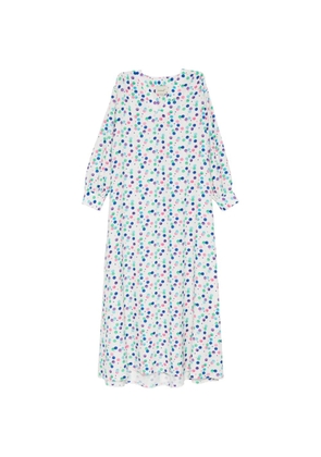 Bambah Ariel polka-dot kaftan - Blue