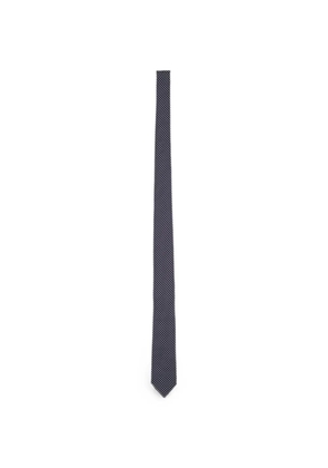 Lardini geometric-pattern tie - Blue
