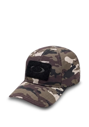 Oakley SI camouflage-print fitted cap - Green
