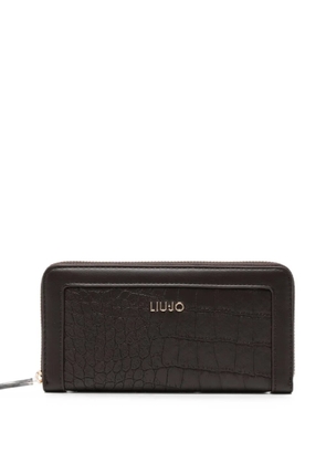 LIU JO zip-around wallet - Brown