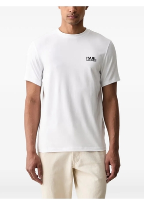 Karl Lagerfeld logo-print T-shirt - White