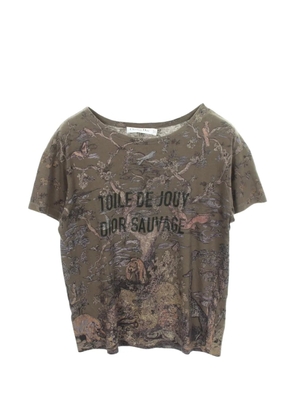 Christian Dior Pre-Owned 2010s Toile de Jouy short-sleeve T-shirt - Brown