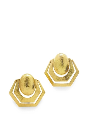 David Webb Swing Hoop earrings - Gold