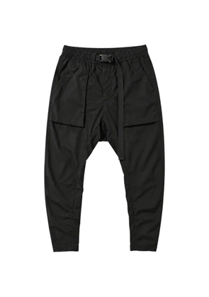Thom Krom buckle-fastening drop-crotch trousers - Black