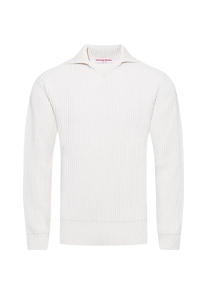 Orlebar Brown Callahan ribbed sweater - White