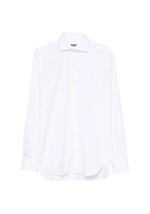 Barba point-collar shirt - White