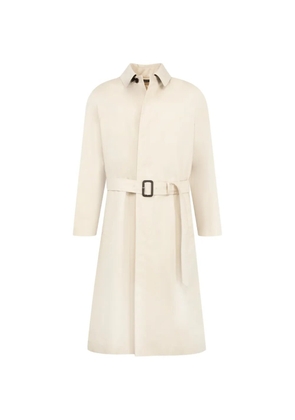 TOM FORD belted cotton-blend coat - Neutrals